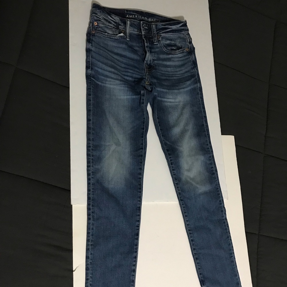 American Eagle Men’s Jeans 26 x 28 Skinny Fit Airflex Plus + Medium Wash NWOT